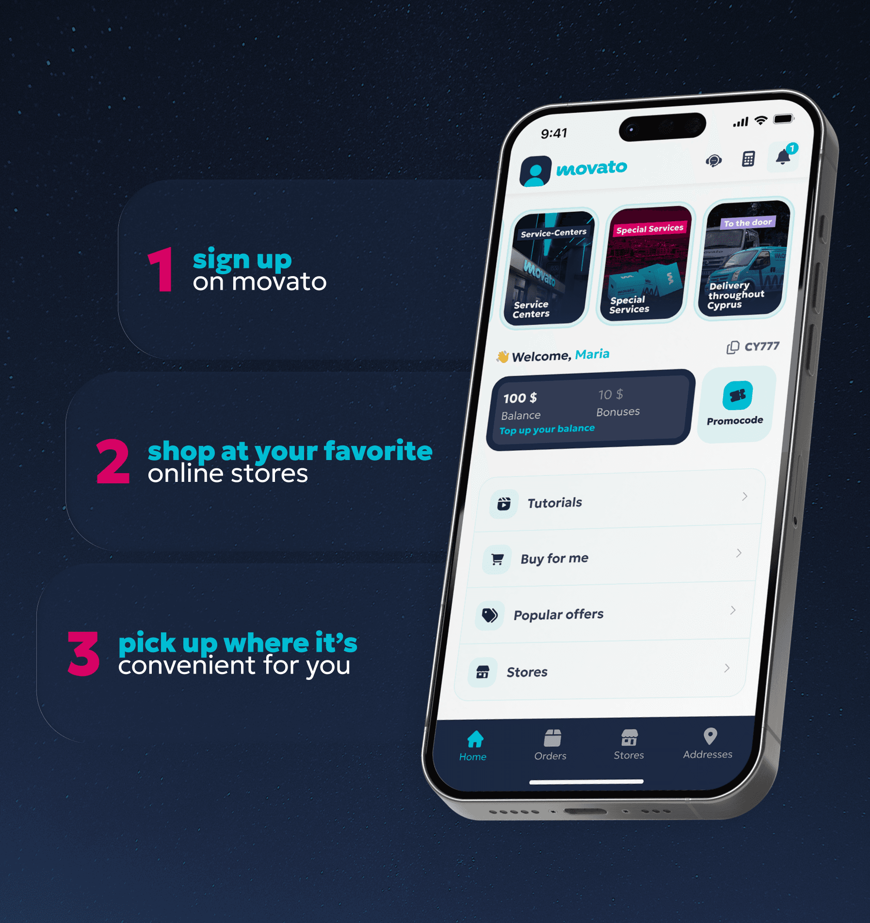 How Movato delivery works